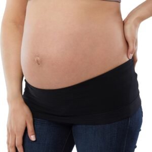 Ingrid & Isabel Basics Bellaband, Maternity Belly Band, Pants & Jeans Extender for Pregnancy & Postpartum