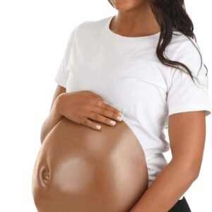 Light Weight Dark Pregnant Belly | Costume Accessories
