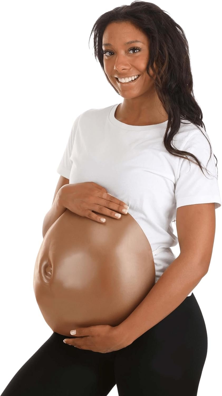 Light Weight Dark Pregnant Belly | Costume Accessories