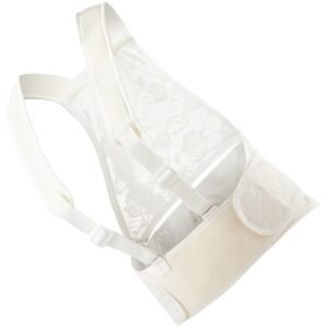 Lurrose Maternity Belly Band Pregnancy Support Belt Pregnancy Stomach Strap Breathable Adjustable One Size for Pregnant Women and Postpartum Use