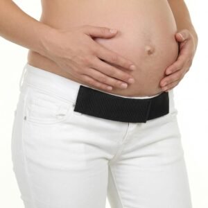 Maternity Belly Band for Pants — Pregnancy Jeans Extender to Instantly Extend Waistbands | Adjustable Pant Extender for Pregnant Women & Postpartum Wear | Soft Stretchy Band for Everyday Comfort