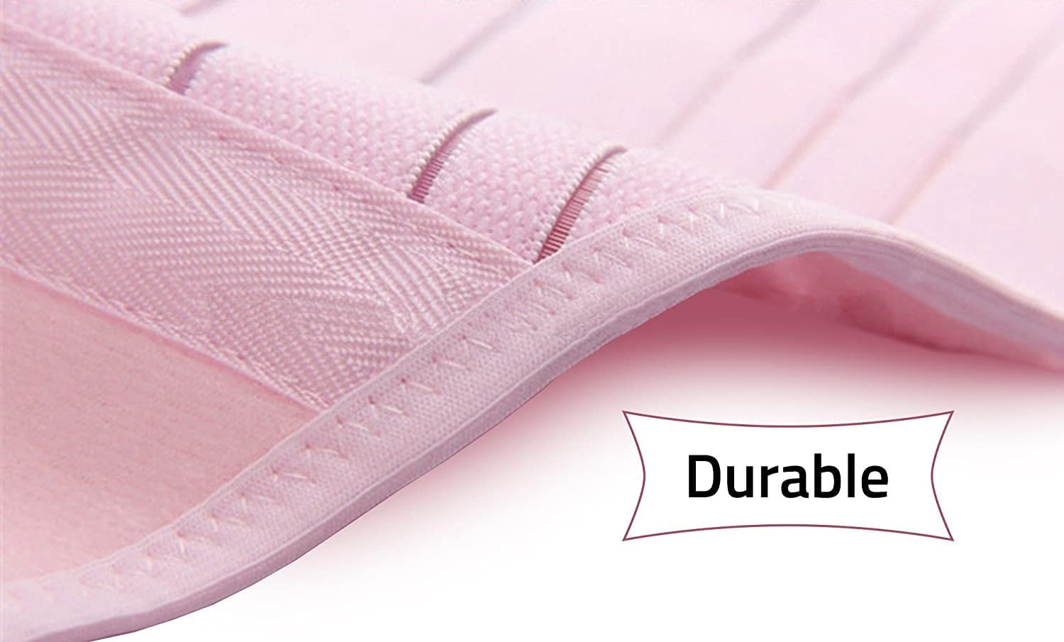 Maternity Belly Bands for Pregnant Women – Adjustable Belly Band for Pelvic & Back Pain – Ideal Pregnancy Belt for All Stages of Gestation – Pregnancy Must Haves for To Be Moms (Pink, XL) - Image 2