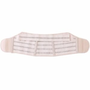 Maternity Belt Pregnancy Band Abdomen Support Belt Breathable Fully Adjustable Pelvic Pressure Relieving Band Skin Color M under 100lbs Pregnant Women