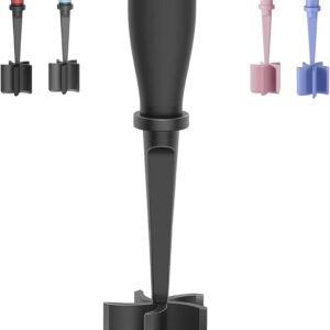 Meat Chopper, 5 Curve Blades Ground Beef Masher, Heat Resistant Meat Masher Tool for Hamburger Meat, Ground Beef, Turkey and More, Nylon Hamburger Chopper Utensil Non-scratch Utensils