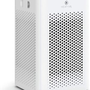 Medify MA-25 Air Purifier with True HEPA H13 Filter | 825 ft² Coverage in 1hr for Allergens, Smoke, Wildfires, Odors, Pollen, Pet Dander | Quiet 99.9% Removal to 0.1 Microns | White, 1-Pack