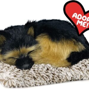 Mini German Shepherd, Stuffed Animals for Girls and Boys, Dog Toys for Kids and Elderly, Battery-Operated Live Pet Toys, Companion Realistic Dog Calming Toys with Synthetic Fur