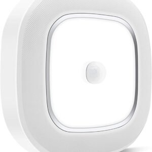 Motion Sensor Ceiling Light Battery Operated, Wireless Motion Activated LED Light 300LM White Indoor Lights for Closet Cordless Stair Hallway Bedroom Pantry Shed Shower Light