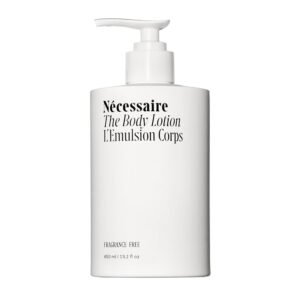 Nécessaire The Body Lotion - Fragrance-Free - Multi-Peptide Moisturizer - Firming Body Lotion for Women + Men. 2.5% Niacinamide. Non-Comedogenic + Hypoallergenic for Sensitive Skin – 450ml/15.2 fl oz