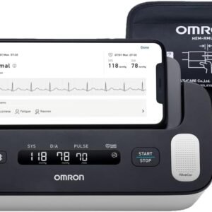 OMRON Complete 2-in-1 Blood Pressure Monitor + EKG for Home Use & Upper Arm Blood Pressure Cuff - #1 Doctor & Pharmacist Recommended Brand - Clinically Validated - Connect App