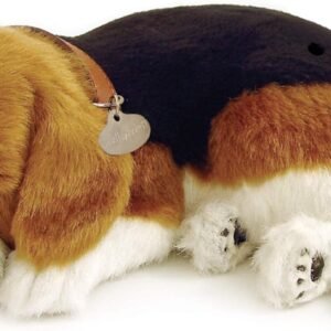 Original Petzzz Beagle, Realistic, Lifelike Stuffed Interactive Pet Toy, Companion Pet Dog with 100% Handcrafted Synthetic Fur