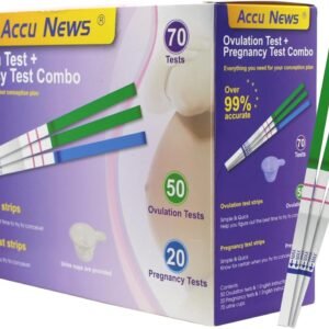 Ovulation Test Plus Pregnancy Test Combo, Early Pregnancy Detection, Ovulation Home Test, Conception Preparation Package