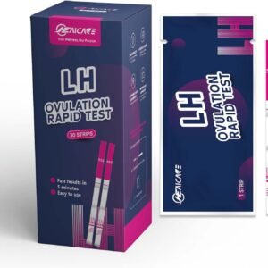 Ovulation Test Strips, Fertility Tracking Ovulation Test Kit for Women, Highly Sensitive Fast Result, Easy at Home Ovulation Test-30 LH Strips