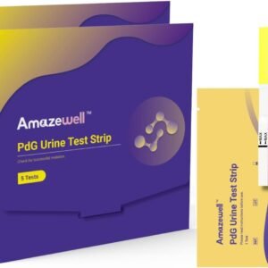 PdG Test Strips,Track Ovulation Insights with Progesterone Urine Tests – Home Fertility Test for Women - PdG (Pregnanediol Glucuronide) 5 Count Progesterone Test Strips