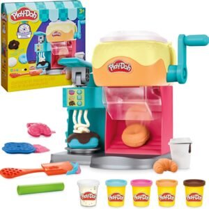 Play-Doh Donut Drop Shop Playset, Play Food Toy, Kids Arts & Crafts, Easter Gift for Kids 3+ Years