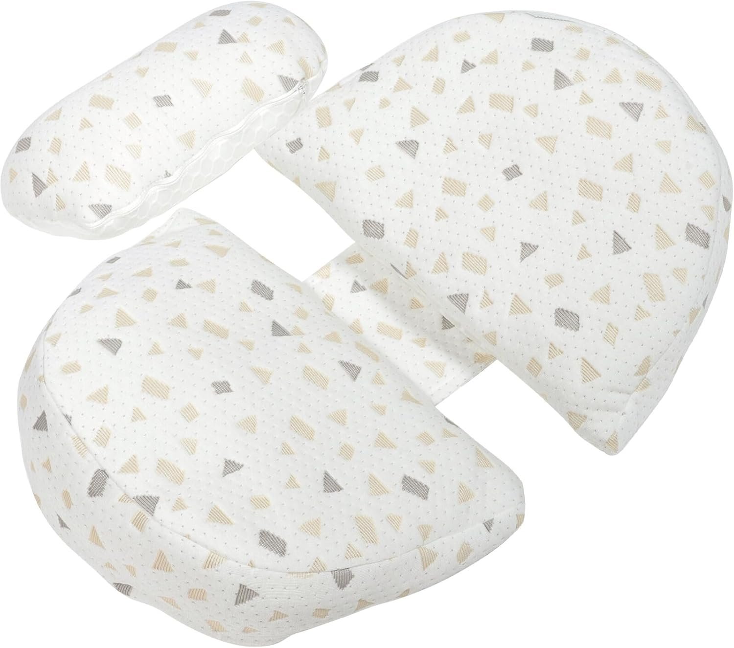 Pregnancy Pillow U Shaped Maternity Pillow for Sleeping with Adjustable Waist Cushion Support and Back Cushion for Pregnant Women Gray