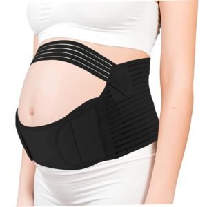 Pregnancy Support Belt 3 in 1 Maternity Belly Bands for Back/Pelvic/Hip Pain Adjustable Breathable Pregnancy Band