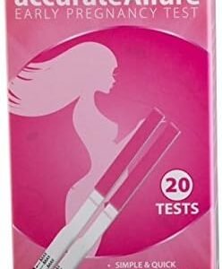 Pregnancy Tests (20 Pack) – Reliable Early Response Strips – Clinical Accuracy to 99.9% - Fast, Reliable Answer in 5 Minutes – Easy to Use Home Pregnancy Kit