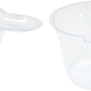 Pro Bamboo Kitchen 150PCS Disposable Plastic Dispensing Cups Clear Urinalysis Cups Urine Collection Cups Pregnancy Tests PH Tests for Watercolor Paints Mixing Paints