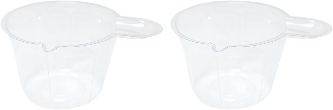 Pro Bamboo Kitchen 150PCS Disposable Plastic Dispensing Cups Clear Urinalysis Cups Urine Collection Cups Pregnancy Tests PH Tests for Watercolor Paints Mixing Paints