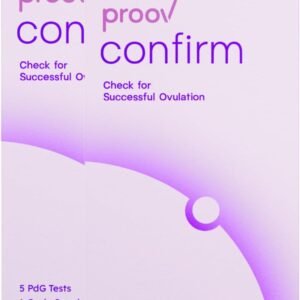 Proov PdG Test Strips for Women - 10 Progesterone Test Strips - Confirm Successful Ovulation at Home - 2 Cycle Pack - Fertility Tracker - Compatible with Fertility, Pregnancy & Ovulation Tests