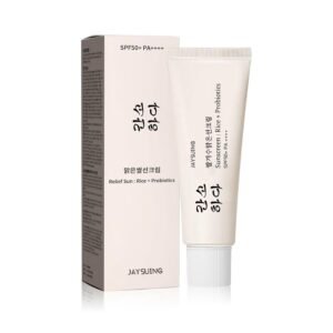 Relief Sun Organic Sunscreen SPF50, Relief Sun Rice Probiotics SPF50+, Korean Sunscreen PA++++ for All Skin Types and UV Defense, Nourishing Skin Protection, Moisturizing Skin Care 1.7 fl oz/50 ml