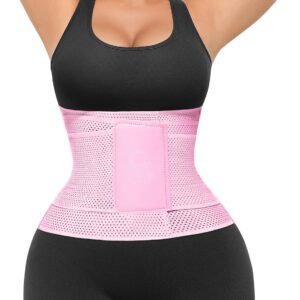 SHAPELLX Waist Trainer for Women Waist Cincher Corset Shapewear Body Shaper Tummy Control Stomach Belt Postpartum Band