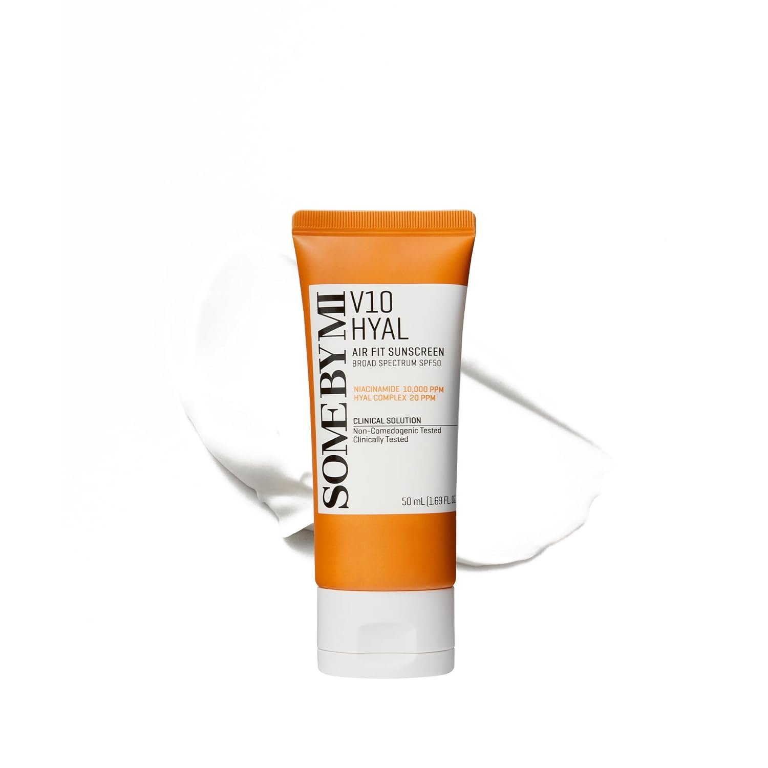 SOME BY MI V10 Hyal Air Fit Sunscreen SPF 50 – 1.69oz, 50ml – Korean Centella Sunscreen for Face with UV Protection – Non-Greasy, No White Cast, No Eye Irritation for Sensitive Skin – Korean Skin Care