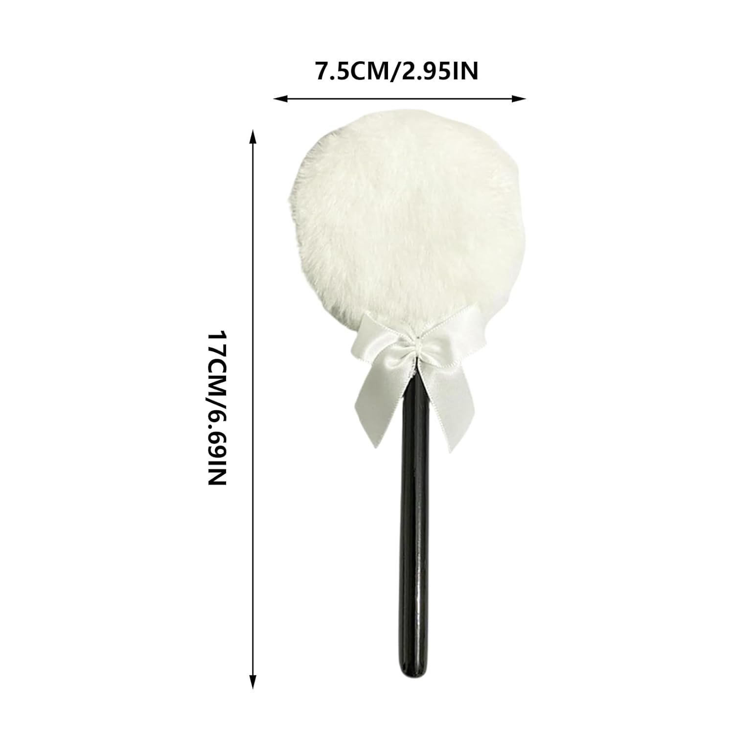 Soft Makeup Puff, Setting Powder Sponge, Reusable Puff with 6 Pieces Set, Lollipop Shape Tool with Smooth Blending Touch, Beauty Makeup Accessories, Powder for Foundation Contour Travel Use - Image 2