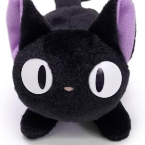 Studio Ghibli - Kiki's Delivery Service - 6.5" Jiji Fluffy Beanbag, Studio Ghibli Plush