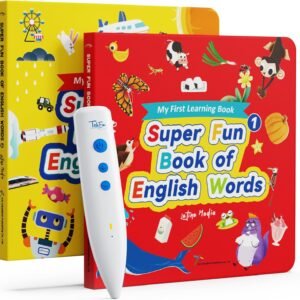 TEKFUN Learn to Read Sound Books with Talking Pen, Educational Autism Sensory Toys for Kids, 500+ Learning Activities, Toddler Birthday Gifts for Boys Girls Ages 1-6