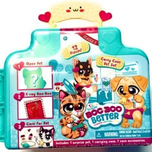 T.L.C. Kritters Boo Boo Better Mystery Vet Carry Case Series 3 - 12 Pieces Pet, Case, Accessories, X-Ray Card, Diaper + More!!