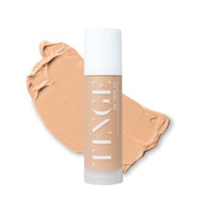 Tinge Body Makeup, Water & Transfer Resistant, Medium Coverage Cream, Lasts Up to 48 Hours, For All Skin Types, Fragrance Free, Vegan, American Made, 3.38 Fl Oz. - Medium Cool