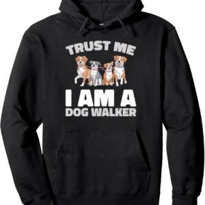 Walking Exercise - Pet Care Dog Walker Pullover Hoodie