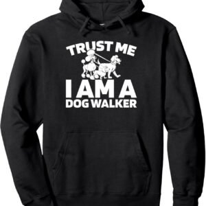Walking - Pet Care Exercise Dog Walker Pullover Hoodie