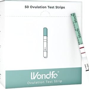Wondfo Ovulation Test Strips - Women Fertility Tracking and Pregnancy Planning with Cycle-Detecting LH Surge - Highly Sensitive and Fast Result at Home Kit (50 Count)