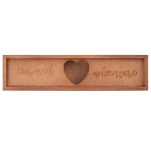 Wooden Pregnancy Test Keepsake Box, Baby Announcement Surprise Pregnancy Reveal Memory Souvenir, for Husband Dad and Grandparents Gender Reveal Party New Parents Brown