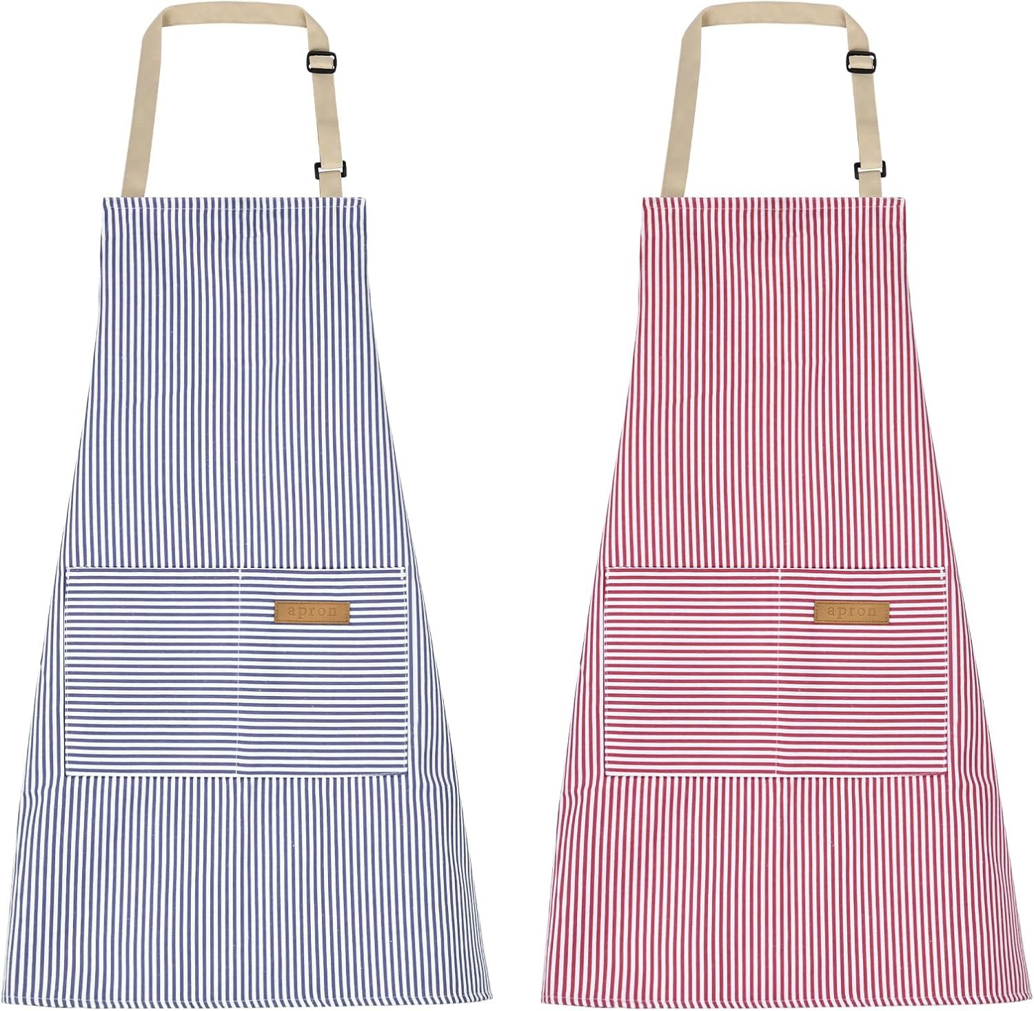 2 Pack Apron, Aprons for women with pockets, Cooking aprons for women, Kitchen aprons, Aprons for cooking - Image 7