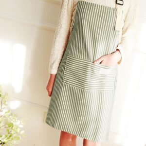 Adjustable Unisex Kitchen Apron with Pockets for Cooking Baking and Cleaning, Durable Chef Apron for Home or Professional Use