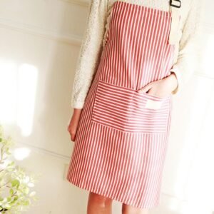 Adjustable Unisex Kitchen Apron with Pockets for Cooking Baking and Cleaning, Durable Chef Apron for Home or Professional Use