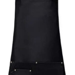 1PC Unisex Kitchen Apron – Adjustable Work Wear for Cooking and Home Use