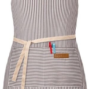 Adjustable Bib Apron with 2 Pockets Chef Cooking Kitchen Restaurant Aprons for Women Men