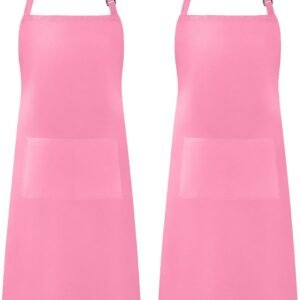 Syntus Apron for Men Women, Adjustable Cooking Kitchen Chef Aprons with 2 Pockets