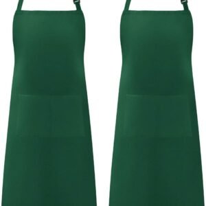 Syntus Apron for Men Women, Adjustable Cooking Kitchen Chef Aprons with 2 Pockets