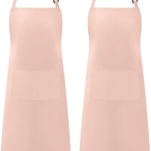 Syntus Apron for Men Women, Adjustable Cooking Kitchen Chef Aprons with 2 Pockets