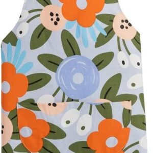 Kitchen Apron Cooking Apron Beautiful Home Apron with Big Pocket for Adult