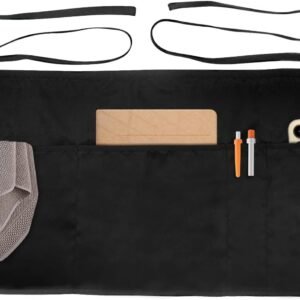 Xeoxarel Aprons with 4 Pockets (Available in 3 Pack / 7 Pack) 23.5'' X 11.5''