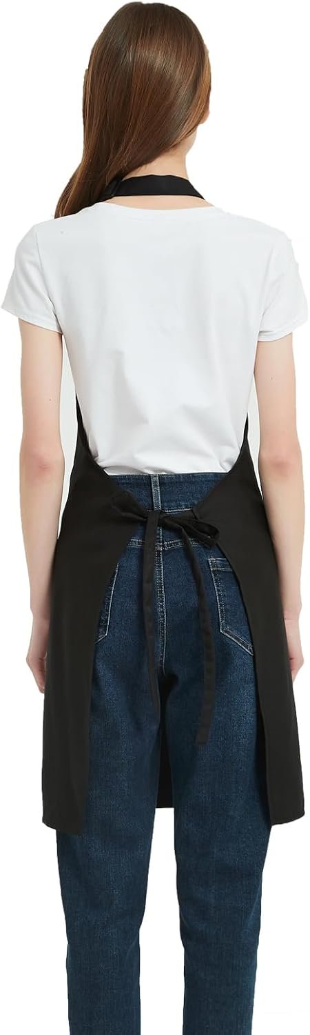 Funny Aprons for Women with Pockets, Cute Cooking Baking Kitchen Aprons for Mom Chef, Gifts for Birthday Christmas - Image 5