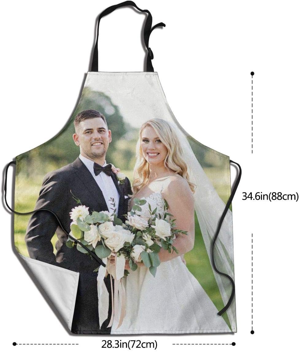 Personalized Add Your Own Photo Text Custom to Kitchen Apron Prepare Gift - Image 4
