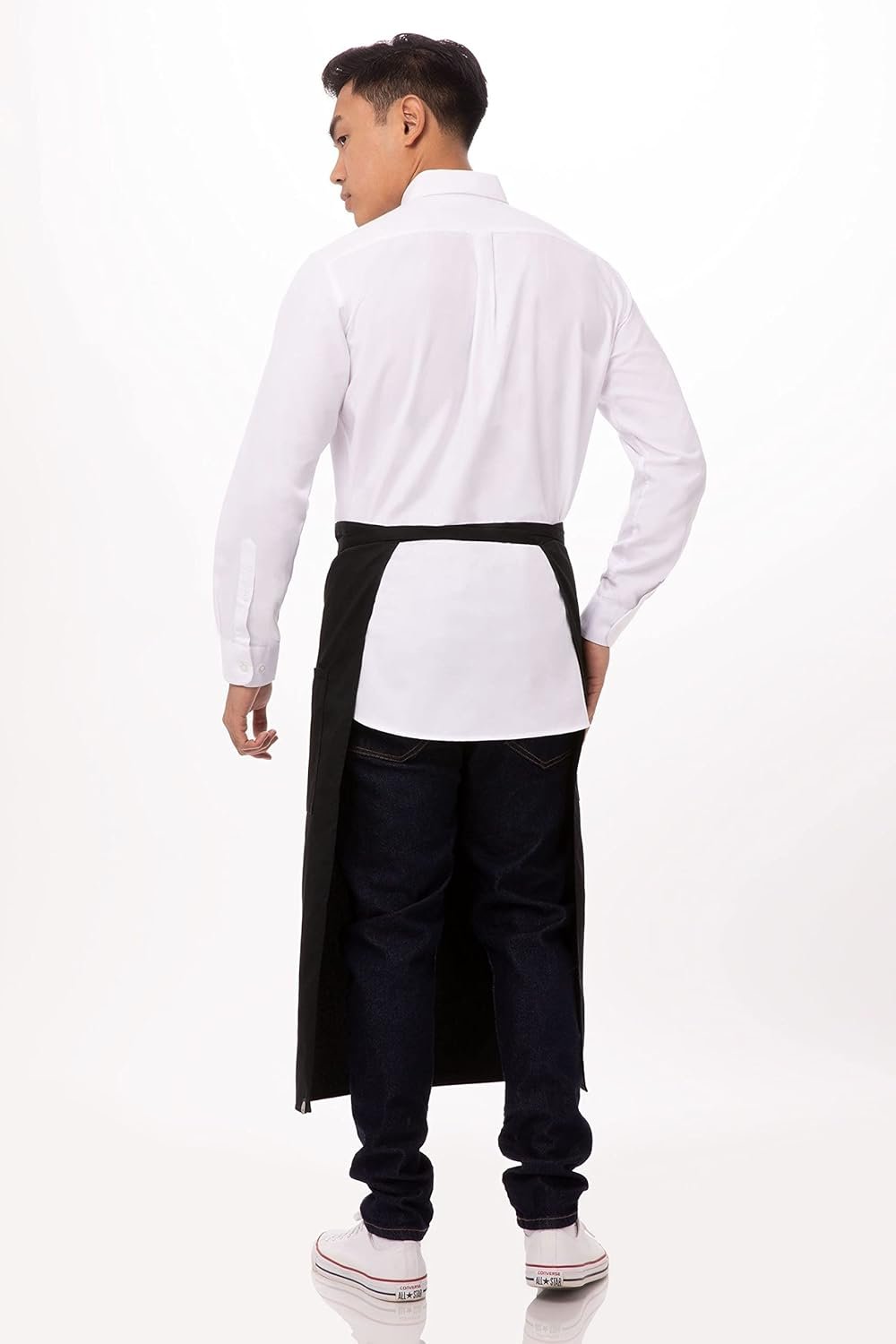 Chef Works Unisex Two Pocket Bistro Apron - Image 2