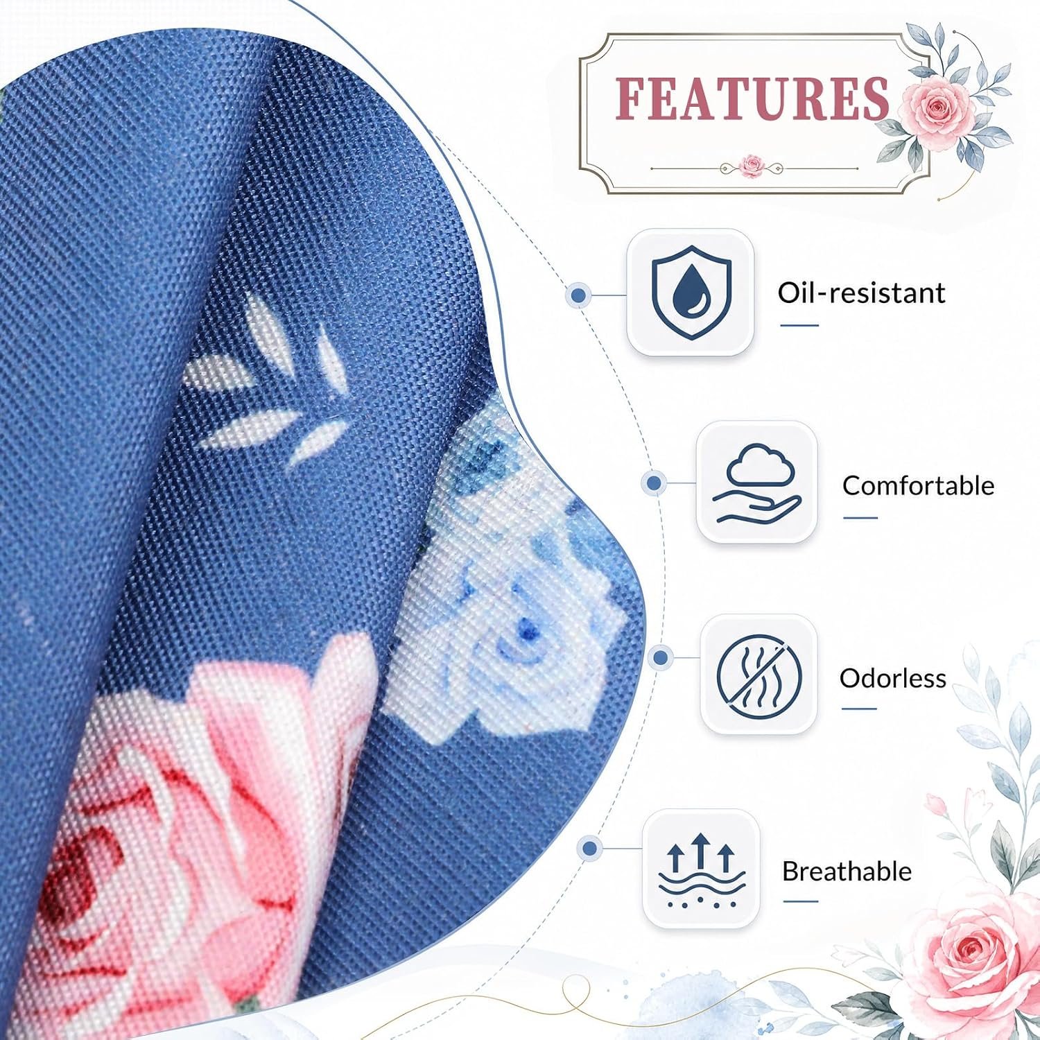 2 Pack Aprons for Women with Pocket Adjustable Aprons for Kitchen Cooking Gardening Apron Gifts for Birthday Mothers Day Salon - Image 4